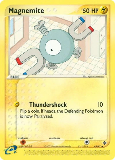 DR: Magnemite - 63/97 (Reverse Holofoil)