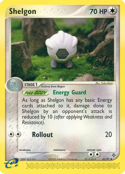 DR: Shelgon - 41/97 (Reverse Holofoil)