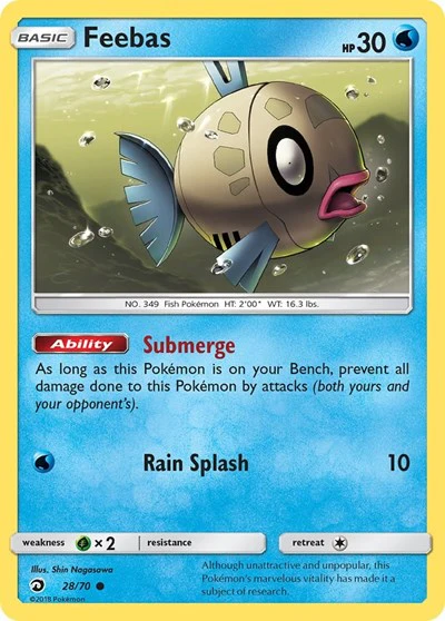 DRM: Feebas (Reverse Holofoil)