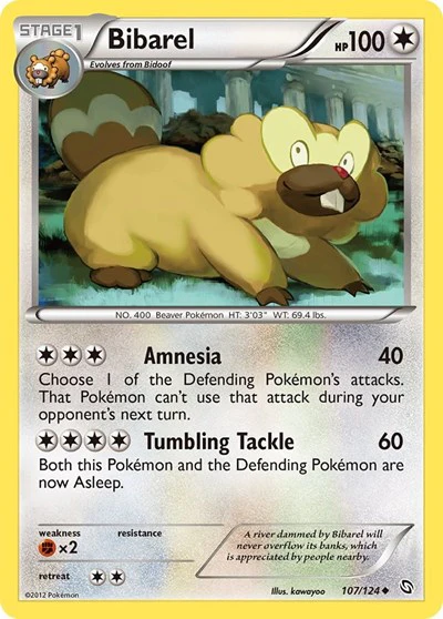 DRX: Bibarel (Reverse Holofoil)