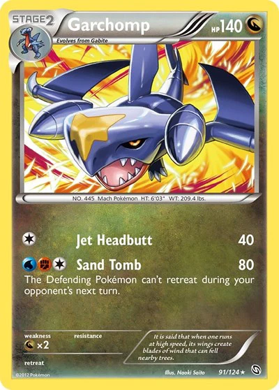 DRX: Garchomp (91) (Reverse Holofoil)