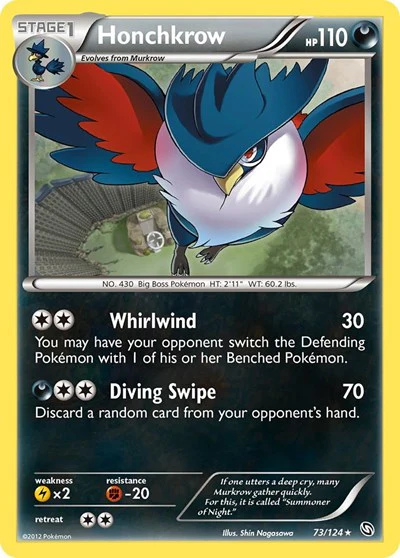 DRX: Honchkrow (Reverse Holofoil)