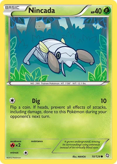 DRX: Nincada (Reverse Holofoil)