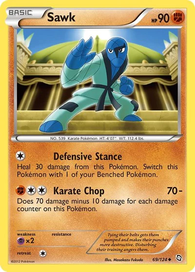 DRX: Sawk (Reverse Holofoil)