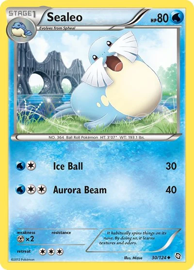 DRX: Sealeo (Reverse Holofoil)