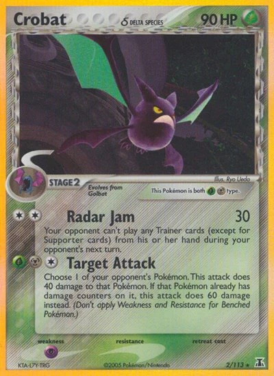 DS: Crobat (Delta Species) (Reverse Holofoil)