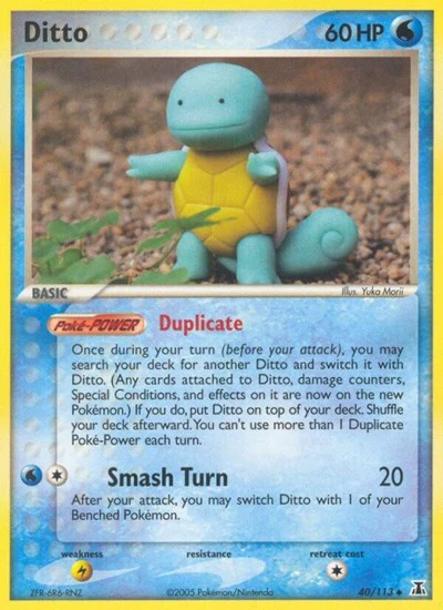 DS: Ditto - 040/113 (Squirtle)