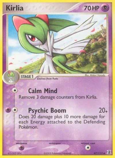 DS: Kirlia (Reverse Holofoil)