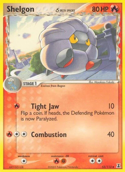 DS: Shelgon - 053/113 (Delta Species)
