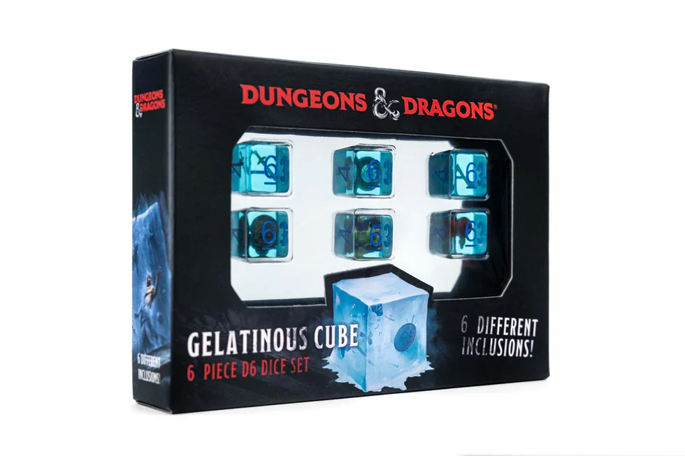 Dungeons & Dragons - Gelatinous Cube Dice Set