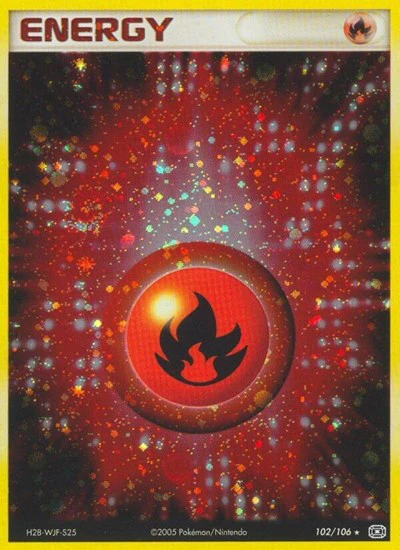 EM: Fire Energy (Holofoil)