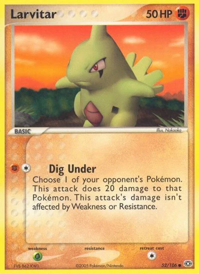 EM: Larvitar (Reverse Holofoil)