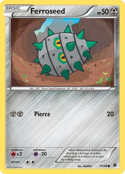 EPO: Ferroseed (71) (Reverse Holofoil)