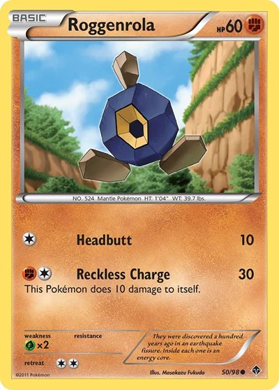 EPO: Roggenrola (50) (Reverse Holofoil)