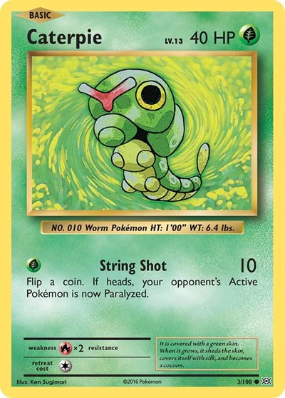 EVO: Caterpie (Reverse Holofoil)