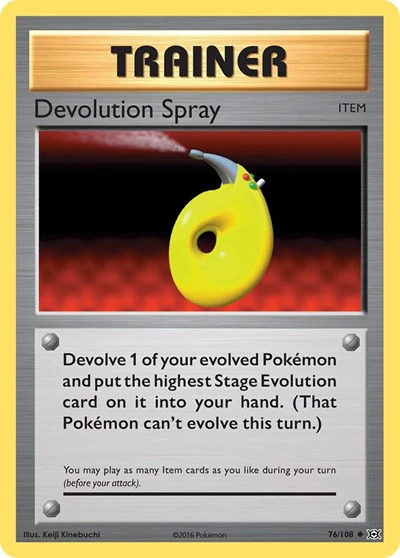 EVO: Devolution Spray (Reverse Holofoil)