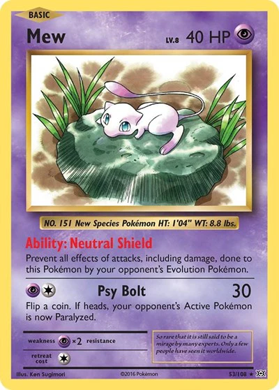 EVO: Mew (Holofoil)