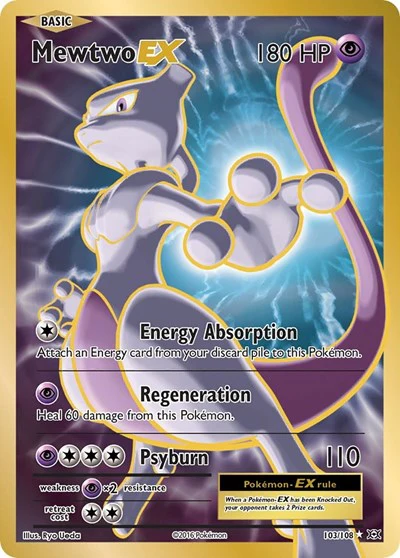 EVO: Mewtwo EX (Full Art) (Holofoil)