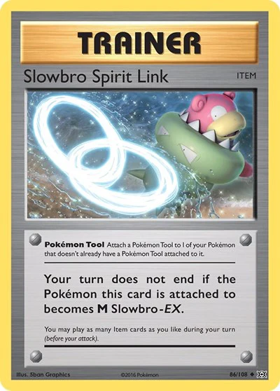 EVO: Slowbro Spirit Link (Reverse Holofoil)