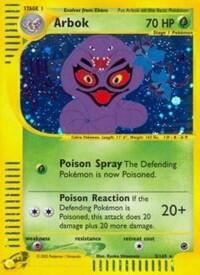 EX: Arbok (3) (Reverse Holofoil)