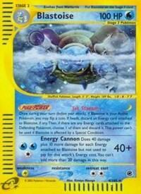 EX: Blastoise (4) (Reverse Holofoil)