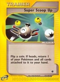 EX: Super Scoop Up (Reverse Holofoil)