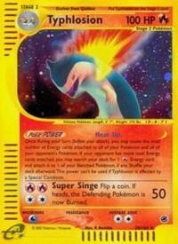 EX: Typhlosion (28) (Reverse Holofoil)