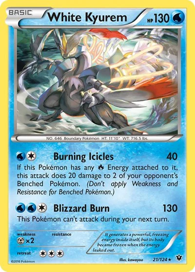 FCO: White Kyurem (Reverse Holofoil)