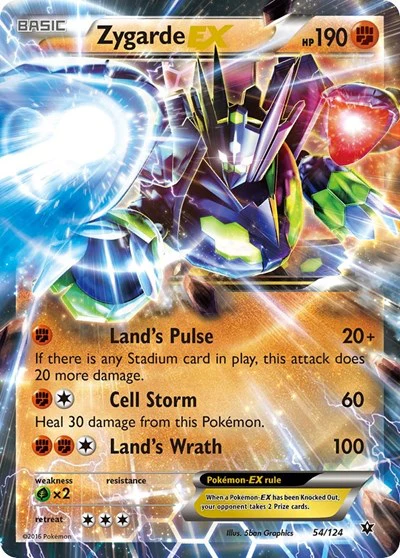 FCO: Zygarde EX (Holofoil)
