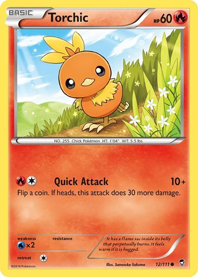 FFI: Torchic (Reverse Holofoil)