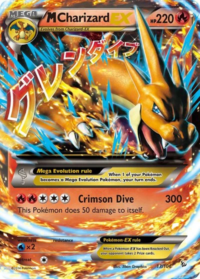 FLF: M Charizard EX (Y) (Holofoil)