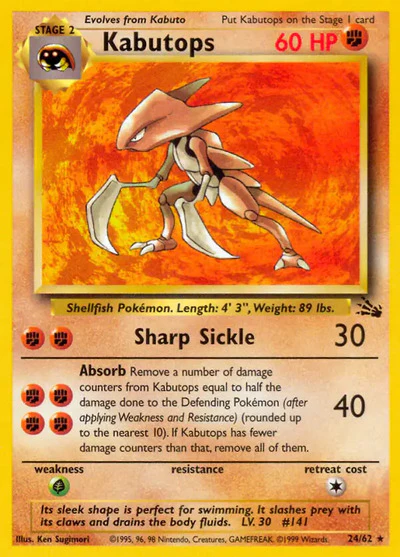 FO: Kabutops (24) (Unlimited)