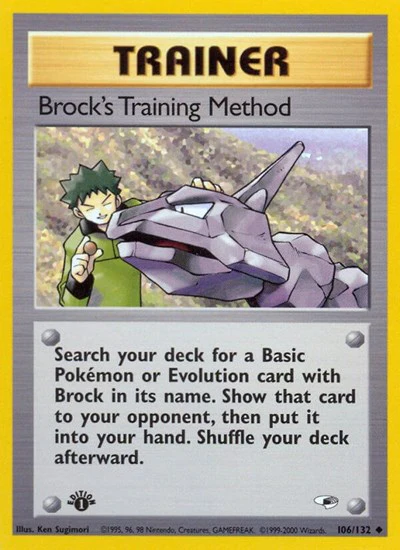 G1: Brock's Training Method (Unlimited)