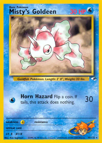 G1: Misty's Goldeen (30) (Unlimited)