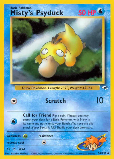 G1: Misty's Psyduck (Unlimited)