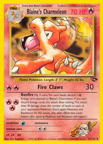 G2: Blaine's Charmeleon (Unlimited)