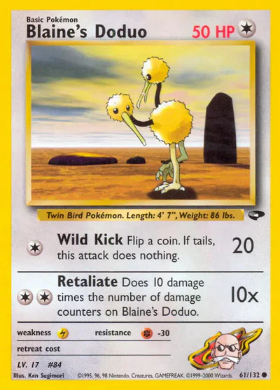 G2: Blaine's Doduo (Unlimited)