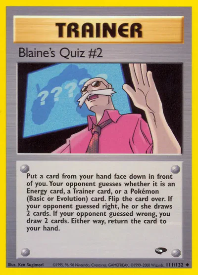 G2: Blaine's Quiz #2 (Unlimited)