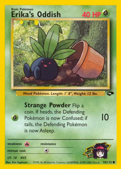 G2: Erika's Oddish (Unlimited)