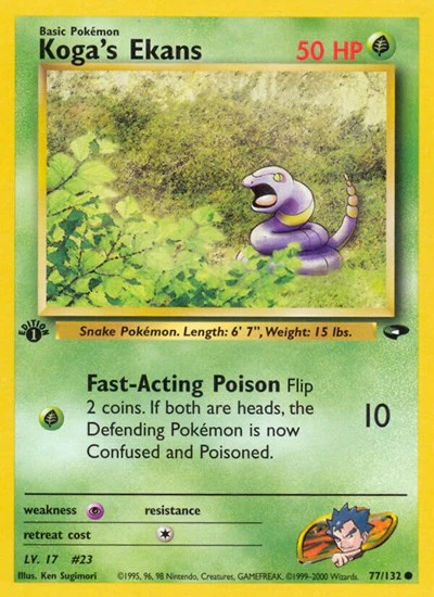 G2: Koga's Ekans (1st Edition)
