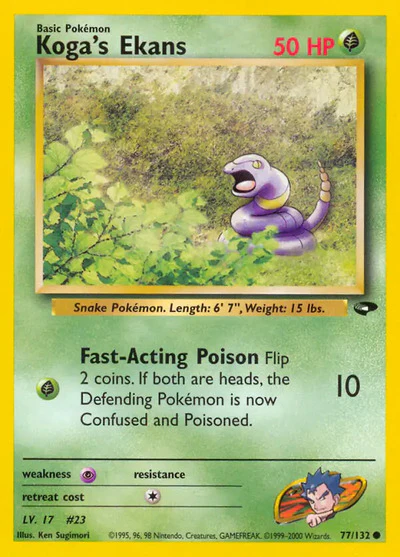 G2: Koga's Ekans (Unlimited)