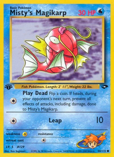 G2: Misty's Magikarp (1st Edition)