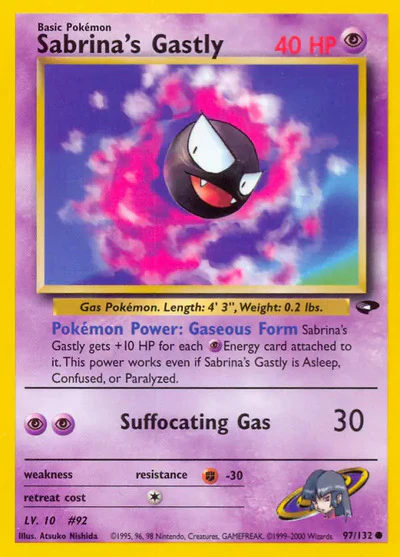 G2: Sabrina's Gastly (97) (Unlimited)
