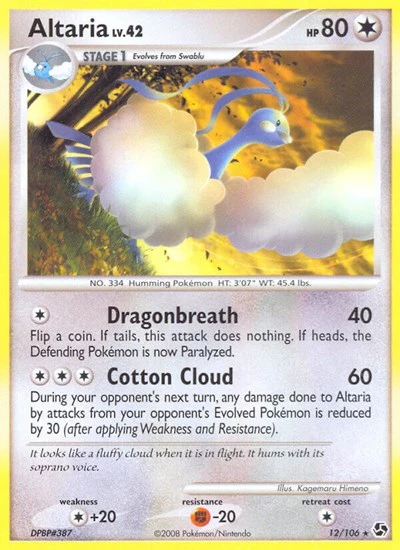GE: Altaria (Reverse Holofoil)