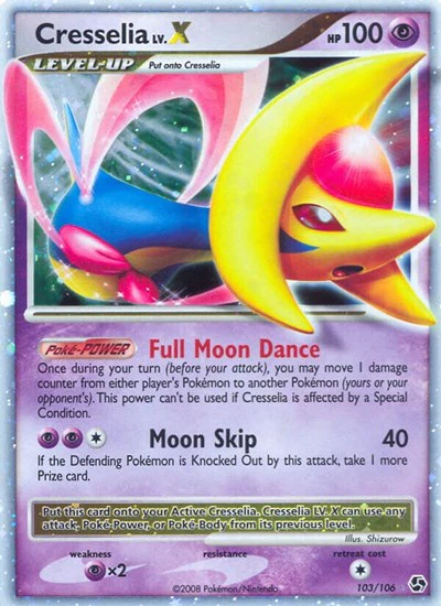 GE: Cresselia LV.X (Holofoil)