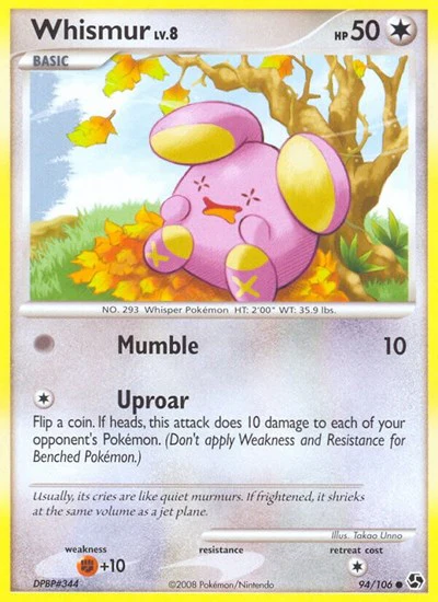 GE: Whismur (Reverse Holofoil)