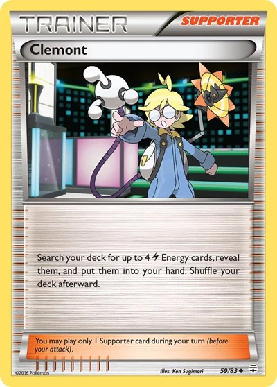GEN: Clemont (Reverse Holofoil)