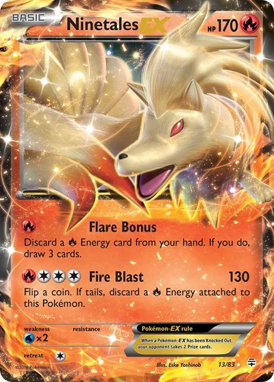 GEN: Ninetales EX (Holofoil)