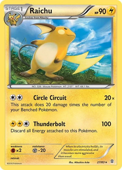 GEN: Raichu (Holofoil)