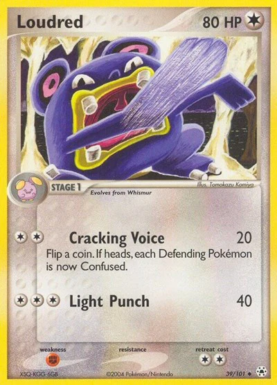HL: Loudred (Reverse Holofoil)